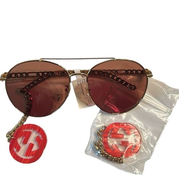 Gucci Round 61mm Sunglasses.NWT - Picture 7 of 12